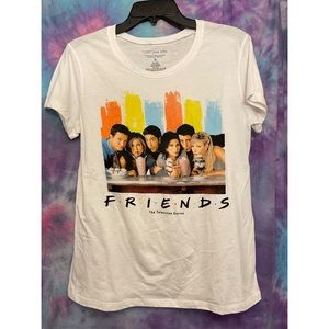 Friends the TV Series White T- Shirt Love Tribe Size: Small